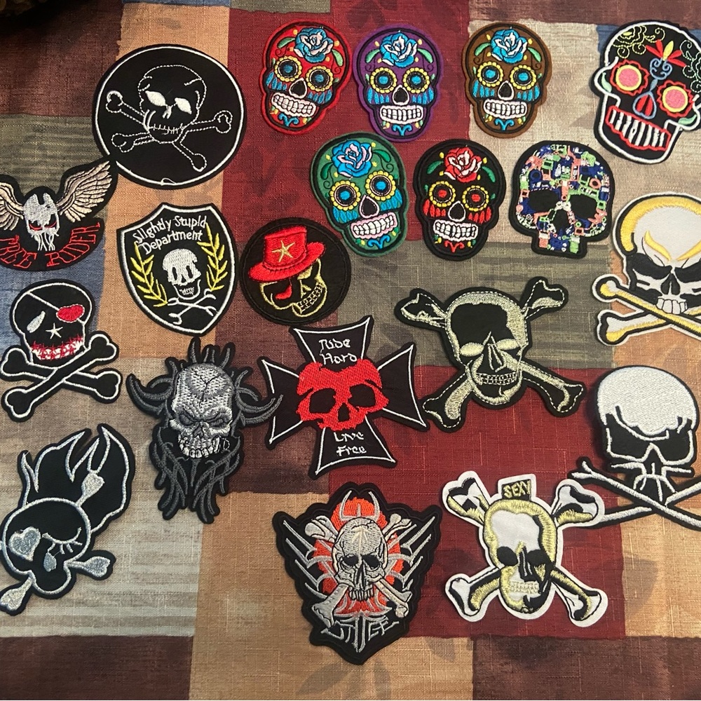 Iron on patches